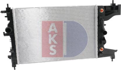 AKS Dasis 150102N - Radiator, mühərrikin soyudulması furqanavto.az