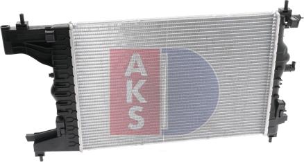 AKS Dasis 150102N - Radiator, mühərrikin soyudulması furqanavto.az