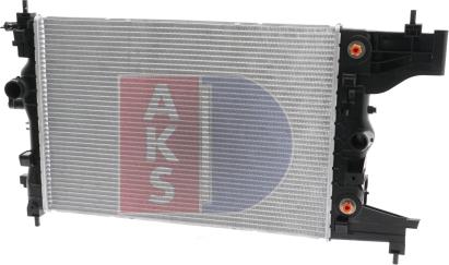 AKS Dasis 150102N - Radiator, mühərrikin soyudulması furqanavto.az