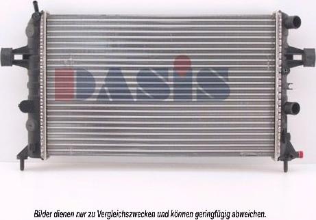 AKS Dasis 150110N - Radiator, mühərrikin soyudulması furqanavto.az