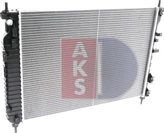 AKS Dasis 150138N - Radiator, mühərrikin soyudulması furqanavto.az