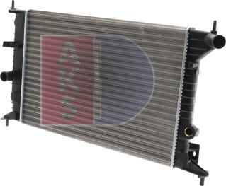 AKS Dasis 150810N - Radiator, mühərrikin soyudulması furqanavto.az