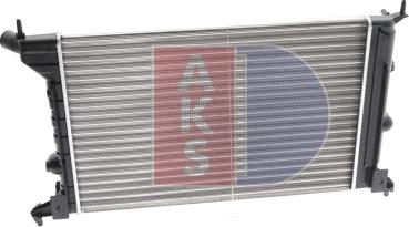 AKS Dasis 150810N - Radiator, mühərrikin soyudulması furqanavto.az