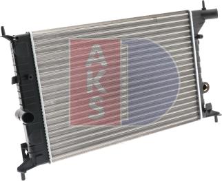 AKS Dasis 150810N - Radiator, mühərrikin soyudulması furqanavto.az