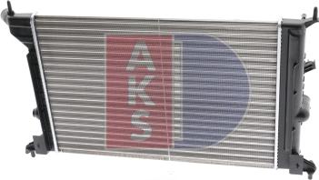 AKS Dasis 150810N - Radiator, mühərrikin soyudulması furqanavto.az