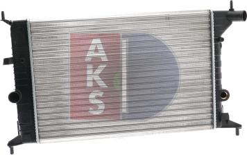 AKS Dasis 150810N - Radiator, mühərrikin soyudulması furqanavto.az