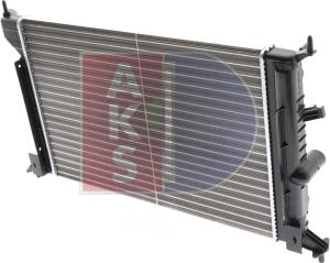 AKS Dasis 150810N - Radiator, mühərrikin soyudulması furqanavto.az