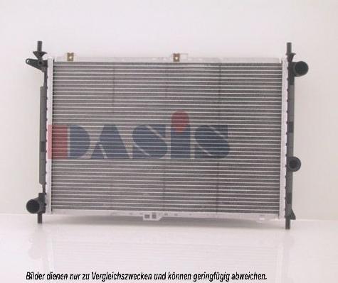 AKS Dasis 150820N - Radiator, mühərrikin soyudulması furqanavto.az