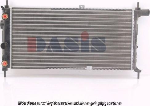 AKS Dasis 150330N - Radiator, mühərrikin soyudulması furqanavto.az