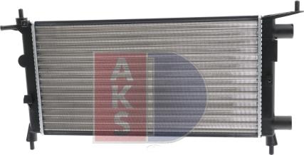 AKS Dasis 150790N - Radiator, mühərrikin soyudulması furqanavto.az