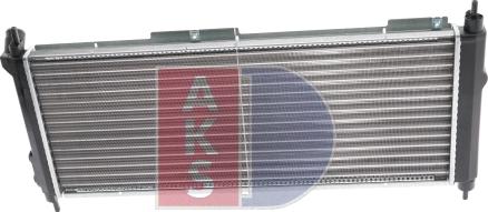 AKS Dasis 150710N - Radiator, mühərrikin soyudulması furqanavto.az