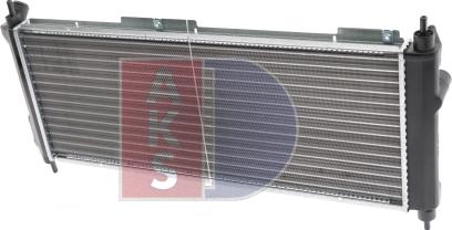 AKS Dasis 150710N - Radiator, mühərrikin soyudulması furqanavto.az