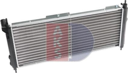 AKS Dasis 150710N - Radiator, mühərrikin soyudulması furqanavto.az