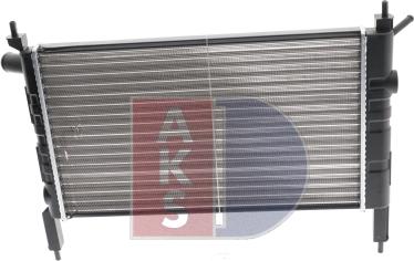 AKS Dasis 151440N - Radiator, mühərrikin soyudulması furqanavto.az