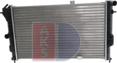 AKS Dasis 151570N - Radiator, mühərrikin soyudulması furqanavto.az