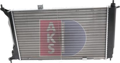 AKS Dasis 151030N - Radiator, mühərrikin soyudulması furqanavto.az