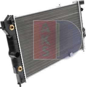 AKS Dasis 151190N - Radiator, mühərrikin soyudulması furqanavto.az