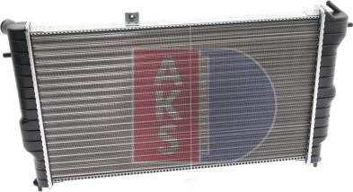 AKS Dasis 151190N - Radiator, mühərrikin soyudulması furqanavto.az