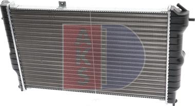 AKS Dasis 151190N - Radiator, mühərrikin soyudulması furqanavto.az