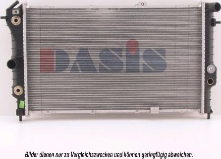 AKS Dasis 151190N - Radiator, mühərrikin soyudulması furqanavto.az