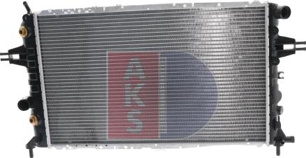 AKS Dasis 151860N - Radiator, mühərrikin soyudulması furqanavto.az