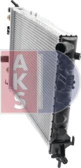 AKS Dasis 151860N - Radiator, mühərrikin soyudulması furqanavto.az
