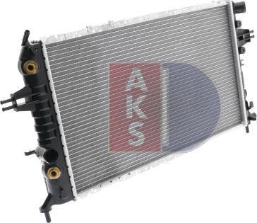 AKS Dasis 151860N - Radiator, mühərrikin soyudulması furqanavto.az