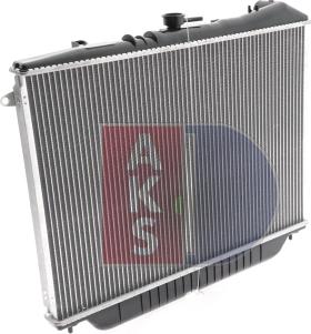 AKS Dasis 151810N - Radiator, mühərrikin soyudulması furqanavto.az