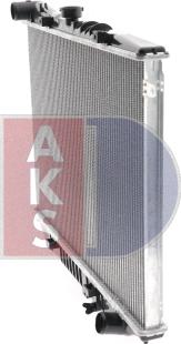 AKS Dasis 151810N - Radiator, mühərrikin soyudulması furqanavto.az