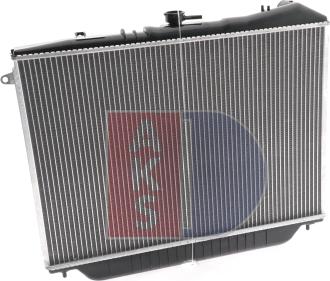 AKS Dasis 151810N - Radiator, mühərrikin soyudulması furqanavto.az