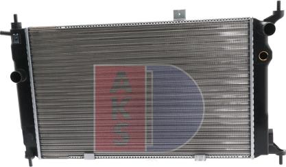 AKS Dasis 151720N - Radiator, mühərrikin soyudulması furqanavto.az