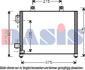 AKS Dasis 152021N - Kondenser, kondisioner furqanavto.az