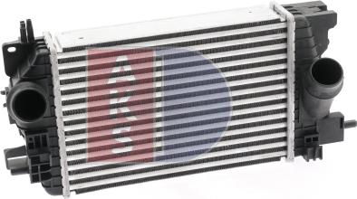 AKS Dasis 157036N - Intercooler, şarj cihazı furqanavto.az