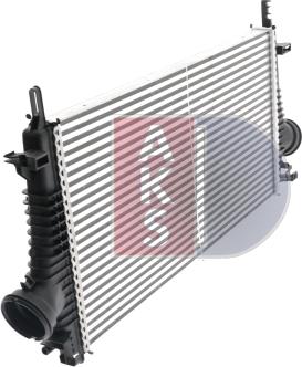 AKS Dasis 157029N - Intercooler, şarj cihazı furqanavto.az