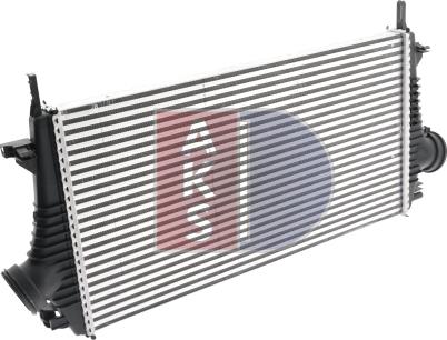 AKS Dasis 157029N - Intercooler, şarj cihazı furqanavto.az