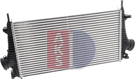 AKS Dasis 157029N - Intercooler, şarj cihazı furqanavto.az