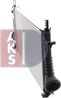 AKS Dasis 157029N - Intercooler, şarj cihazı furqanavto.az