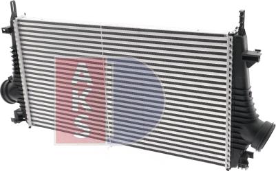 AKS Dasis 157029N - Intercooler, şarj cihazı furqanavto.az