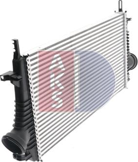 AKS Dasis 157029N - Intercooler, şarj cihazı furqanavto.az