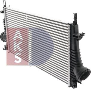 AKS Dasis 157029N - Intercooler, şarj cihazı furqanavto.az