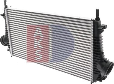 AKS Dasis 157029N - Intercooler, şarj cihazı furqanavto.az