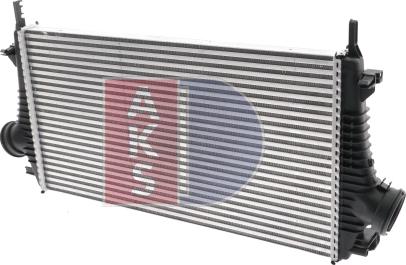 AKS Dasis 157029N - Intercooler, şarj cihazı furqanavto.az