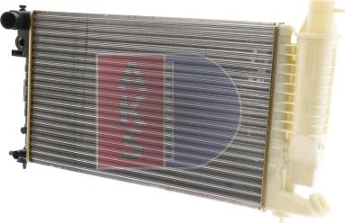 AKS Dasis 160440N - Radiator, mühərrikin soyudulması furqanavto.az