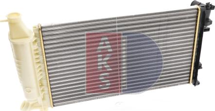 AKS Dasis 160440N - Radiator, mühərrikin soyudulması furqanavto.az