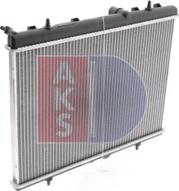 AKS Dasis 160099N - Radiator, mühərrikin soyudulması furqanavto.az