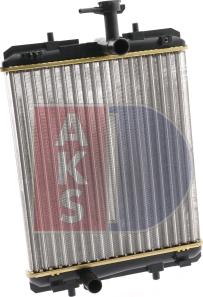 AKS Dasis 160093N - Radiator, mühərrikin soyudulması furqanavto.az