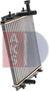 AKS Dasis 160093N - Radiator, mühərrikin soyudulması furqanavto.az