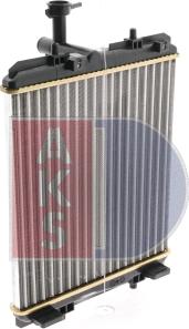 AKS Dasis 160093N - Radiator, mühərrikin soyudulması furqanavto.az