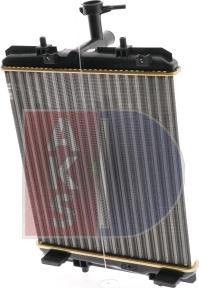 AKS Dasis 160093N - Radiator, mühərrikin soyudulması furqanavto.az