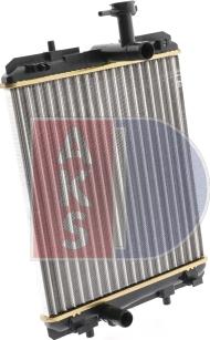 AKS Dasis 160093N - Radiator, mühərrikin soyudulması furqanavto.az